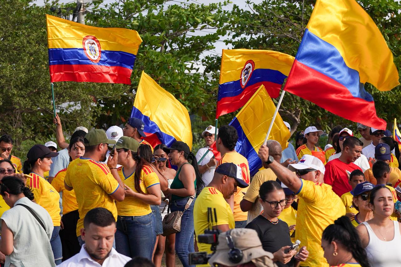 Celebración del triunfo de Abelardo De La Espriella en Barranquilla