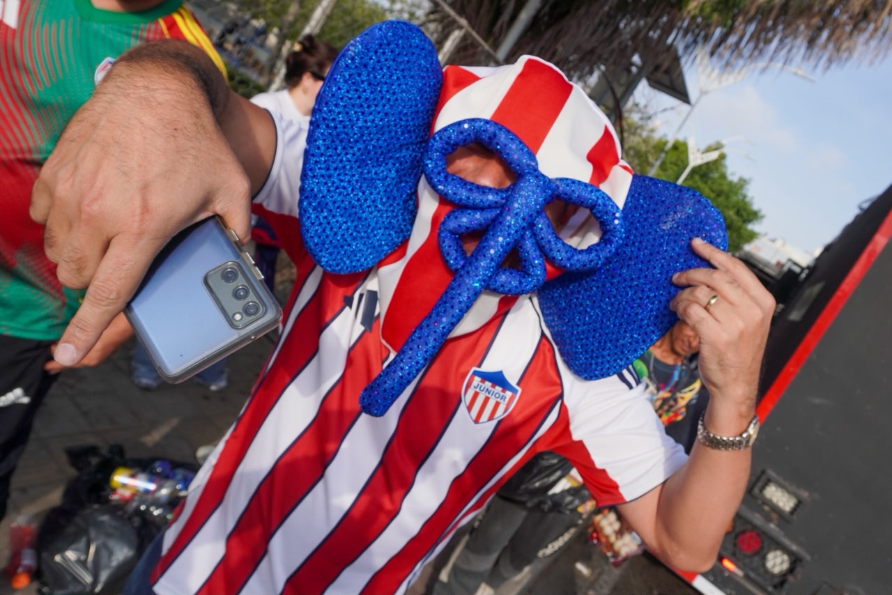 Hinchas de Junior.