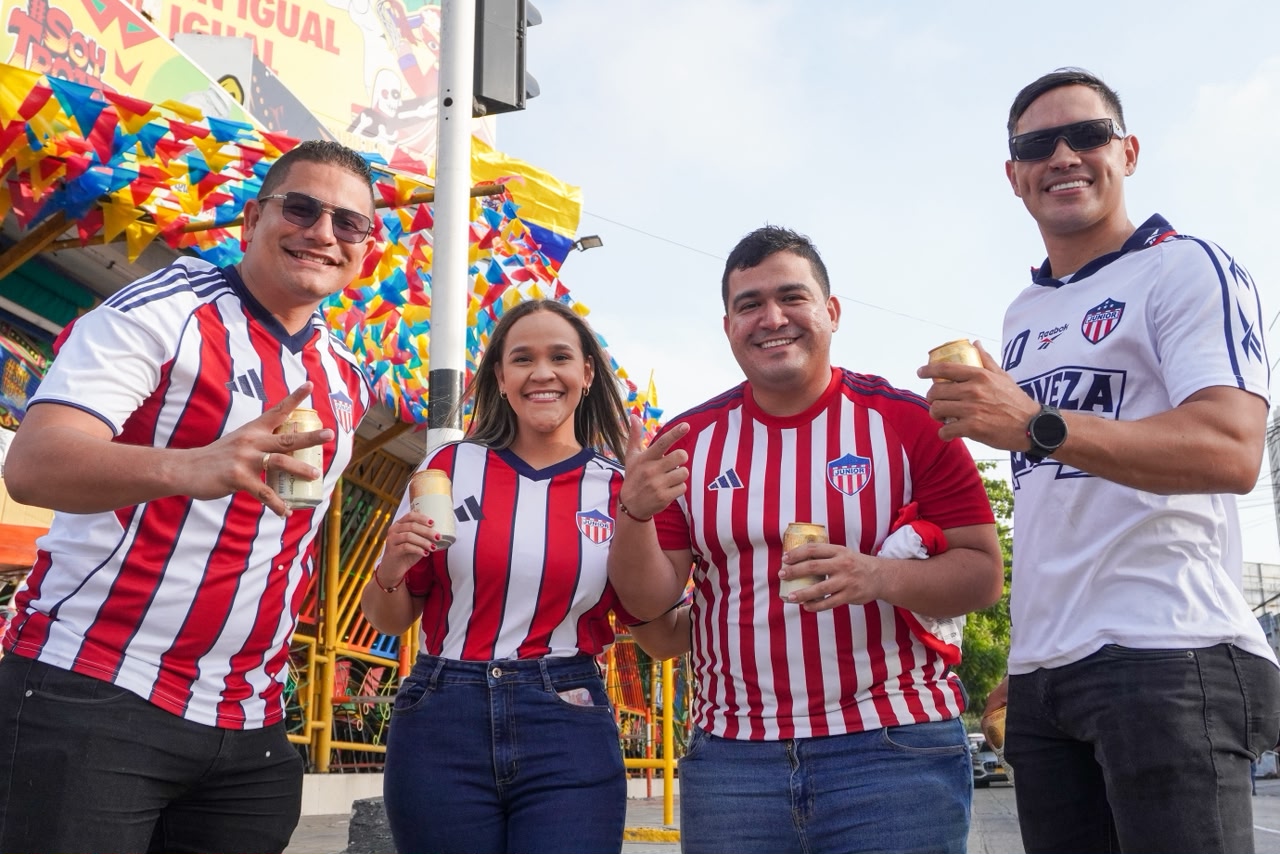 Hinchas de Junior.