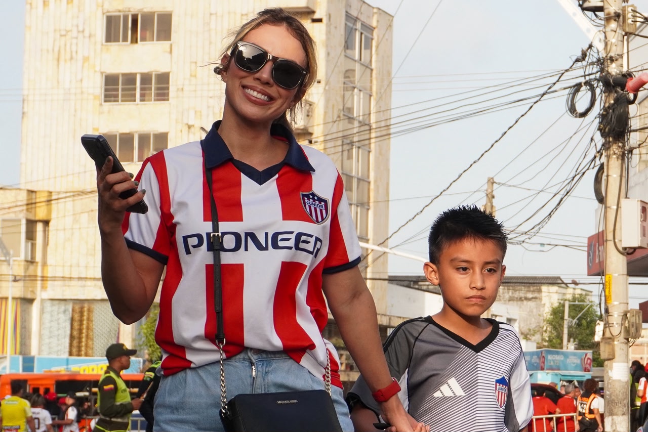 Hinchas de junior.