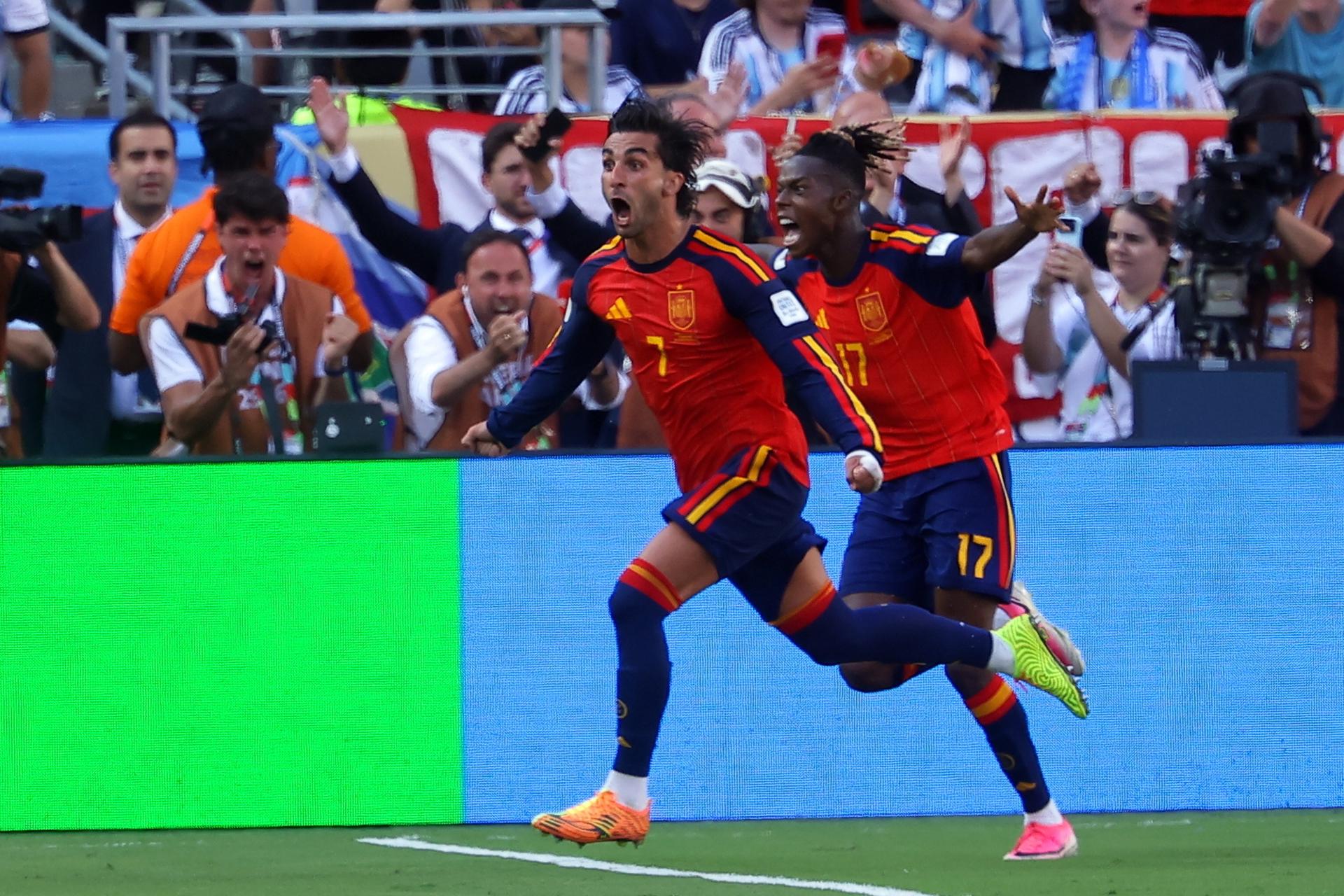 Ferran Torres marcó el único gol del partido.
