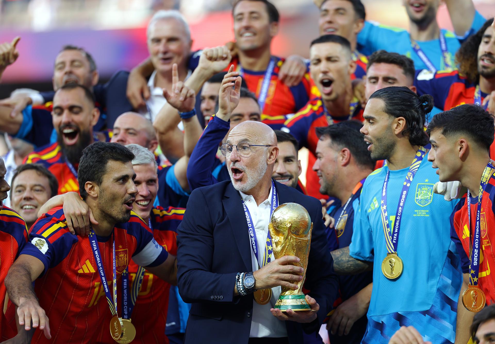 Luis de la Fuente, seleccionador español.