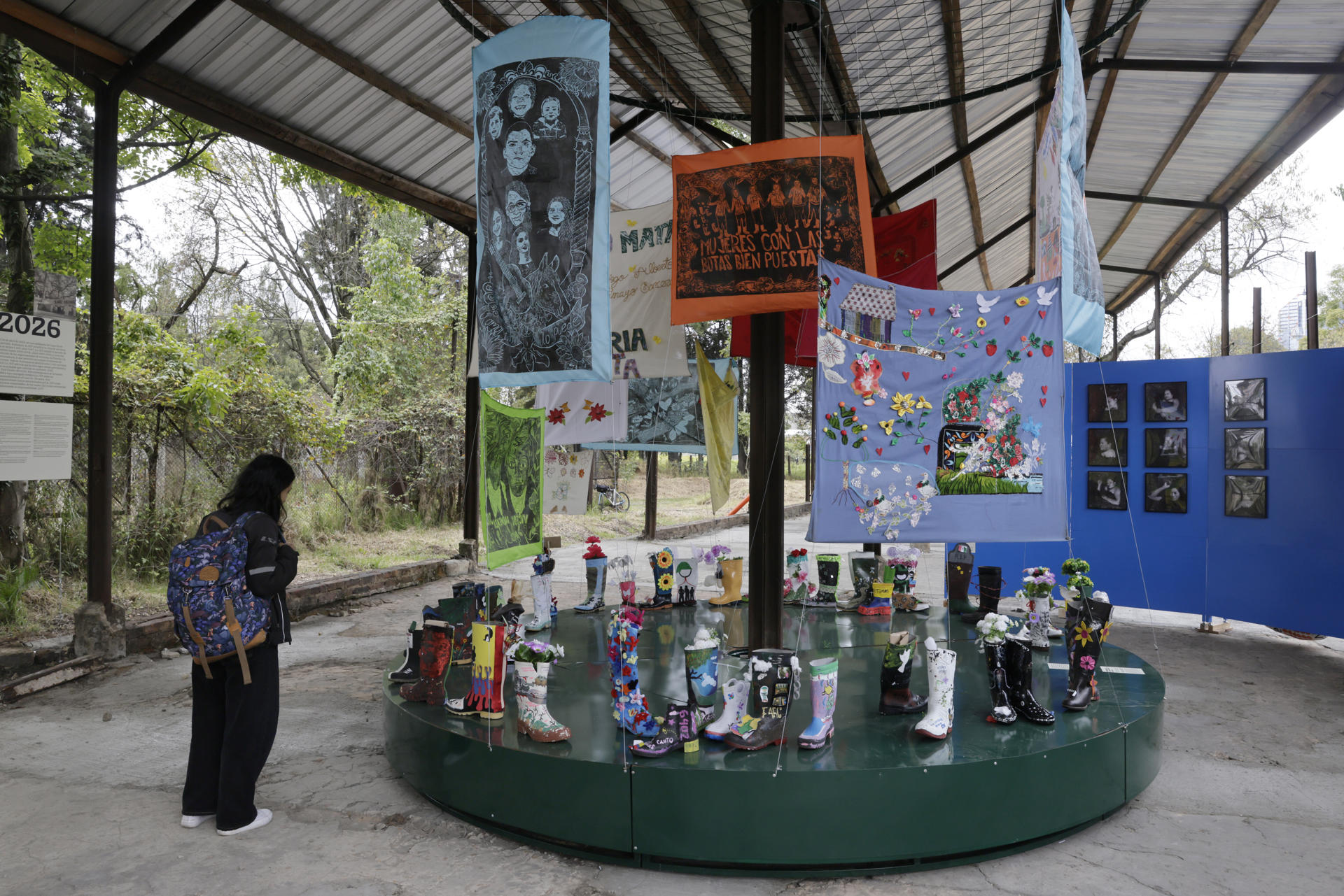 Una de las obras de la exposición ‘6402+ Razones para no olvidar’'.