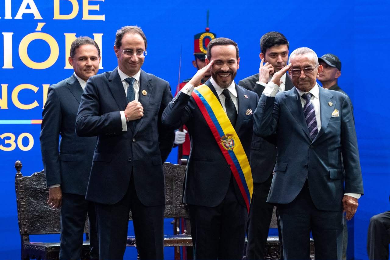 El Vicepresidente, el Presidente y don Luis Felipe Yagüé 