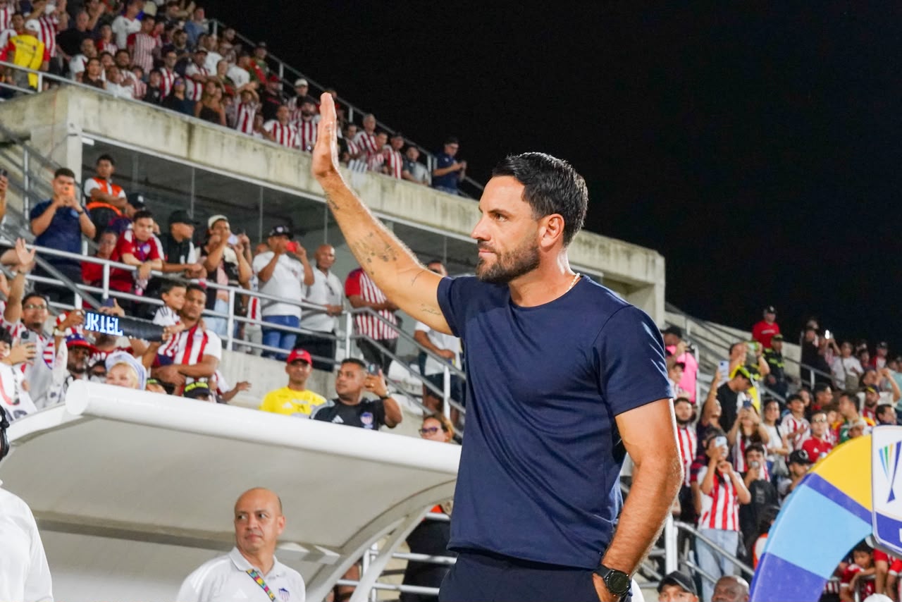 Sebastián Viera, técnico de Junior.