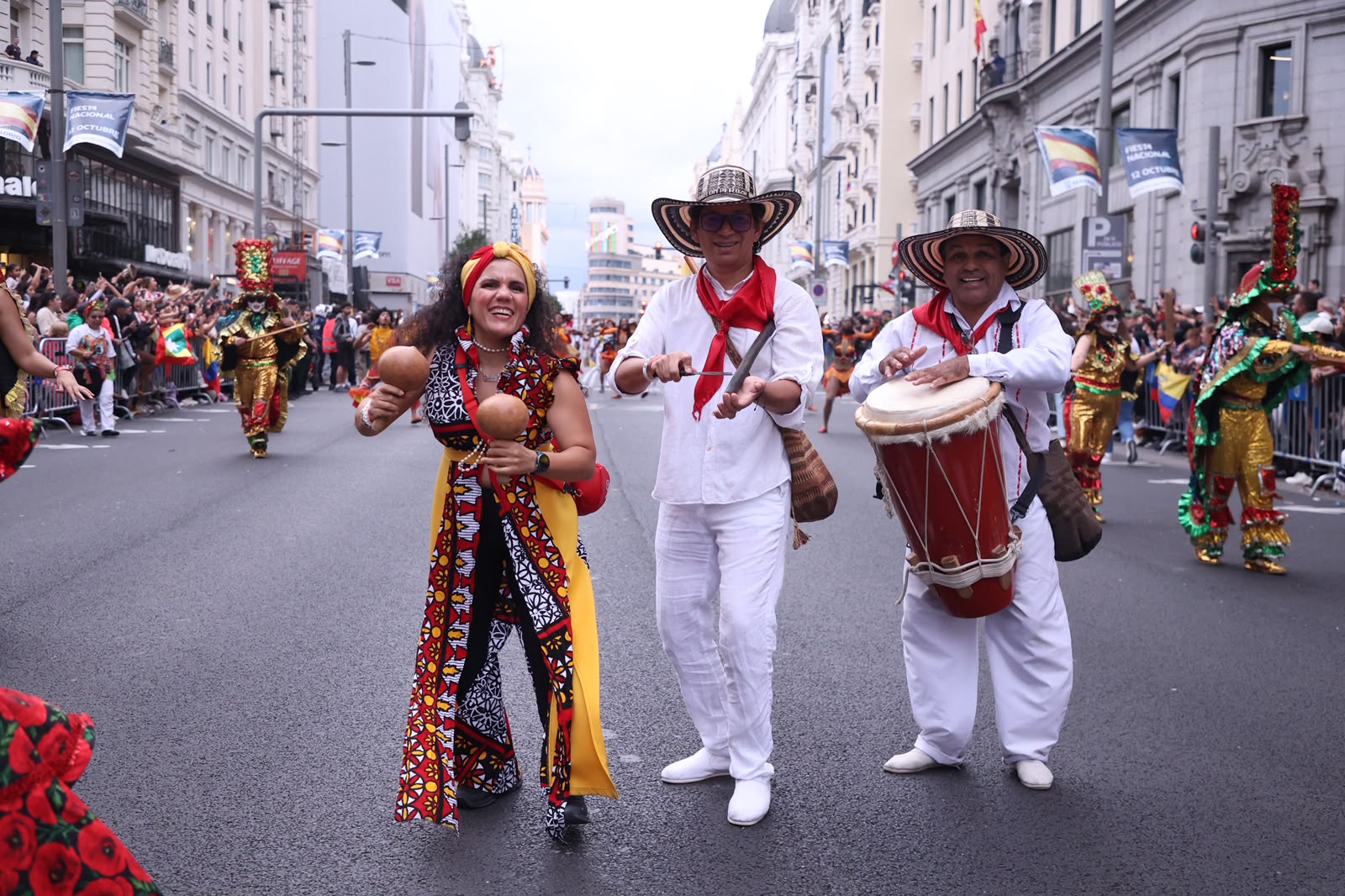 Danza de Congo en el Desfile de la Hispanidad
