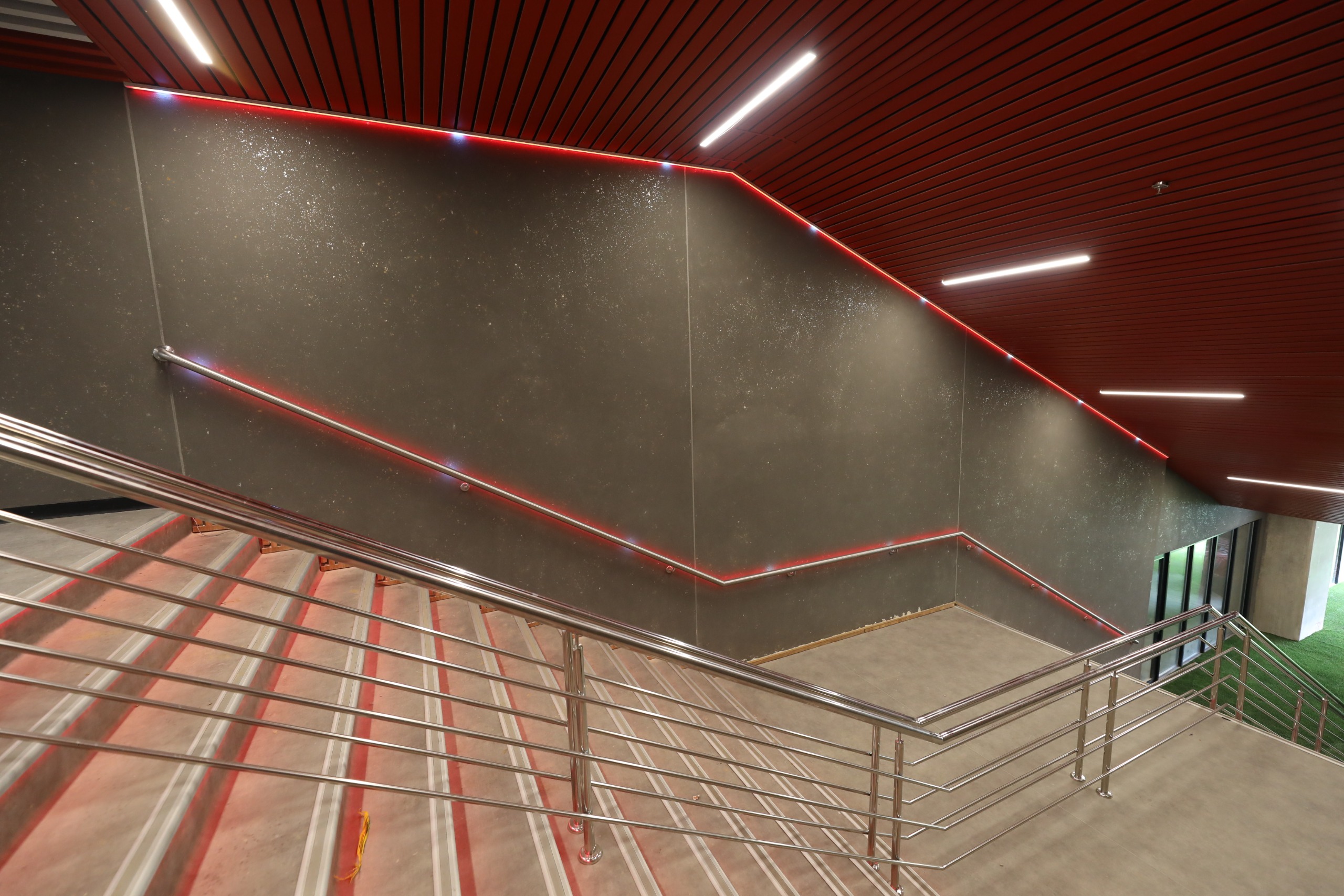 La nueva cara del estadio Metropolitano.
