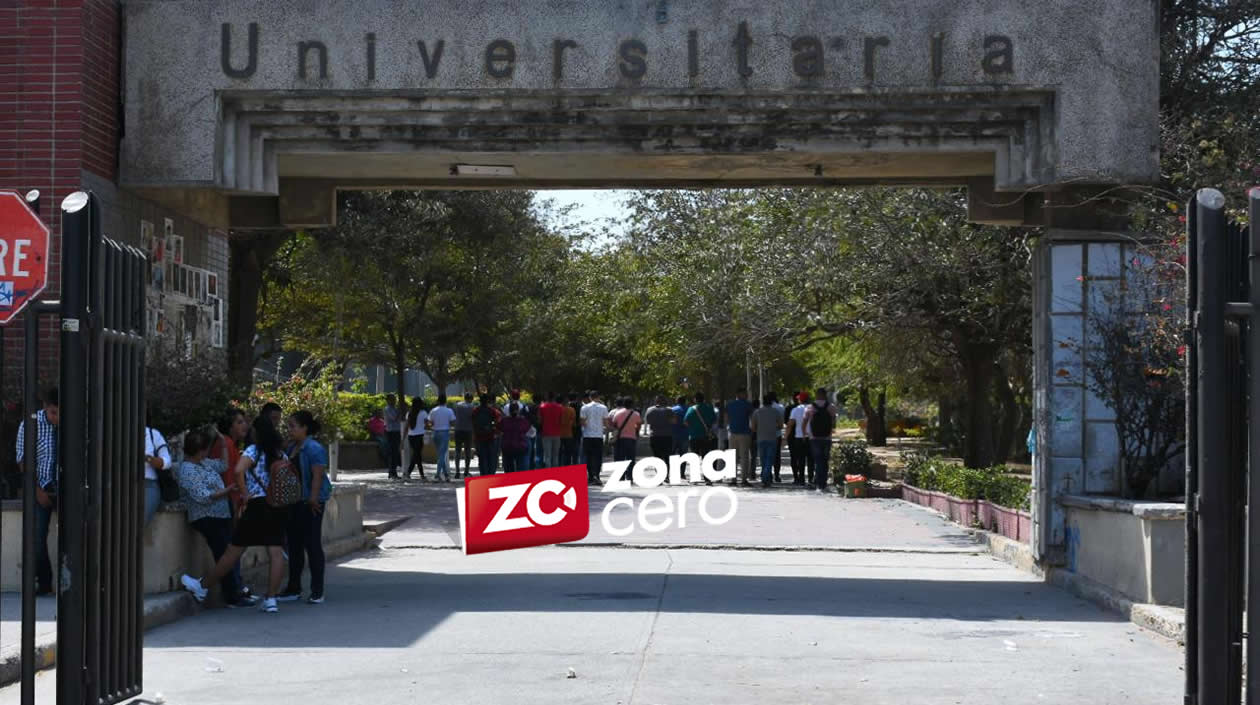 Estudiantes ingresaron a  la Universidad del Atlántico.