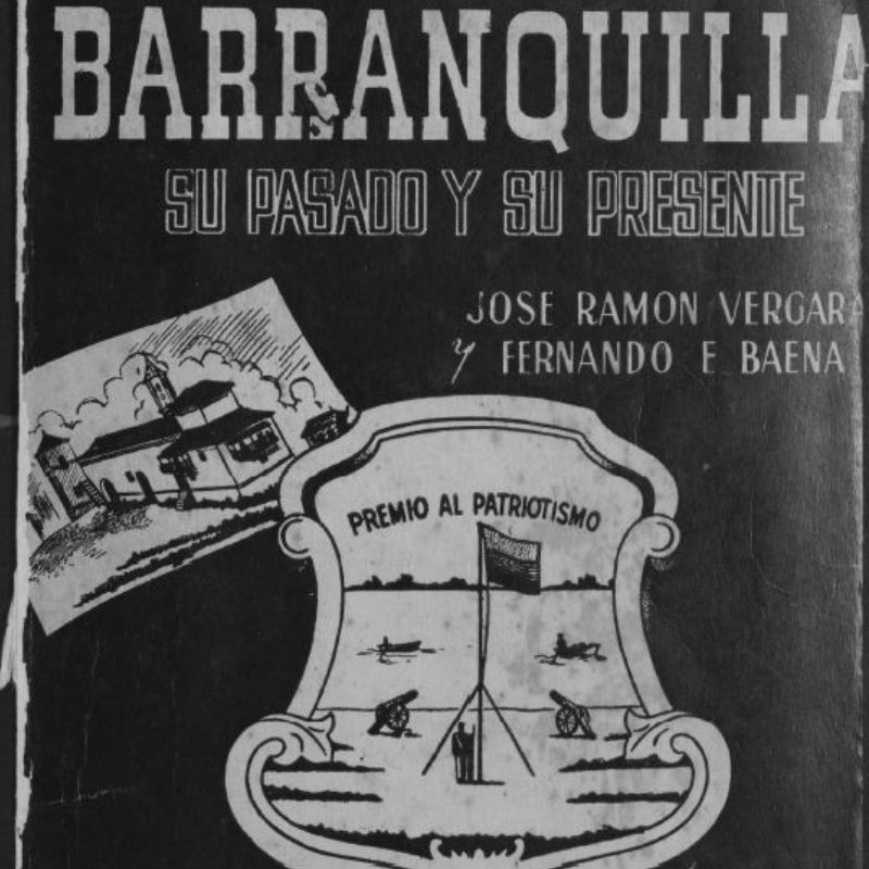 Portada del libro Barranquilla, su pasado y su presente