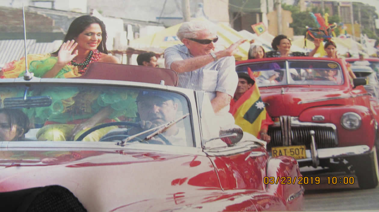 Un 7 de abril fue paseado por las calles de Barranquilla distinguido como el Gran Mariscal