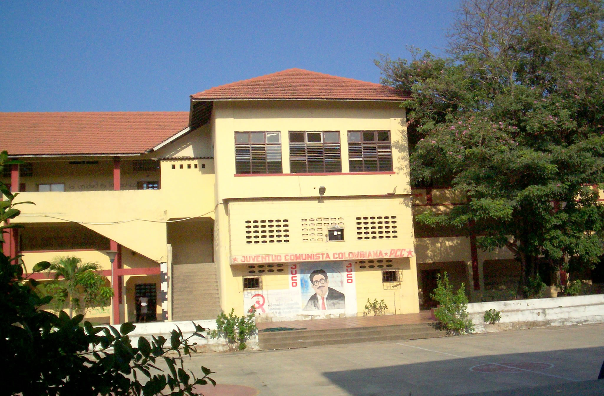 Sector oriental del viejo edificio del Codeba que será reconstruido