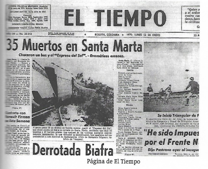 Foto tomada del libro “El hombre que derrotó al destino”, de Alberto Lleras-Noriega H.