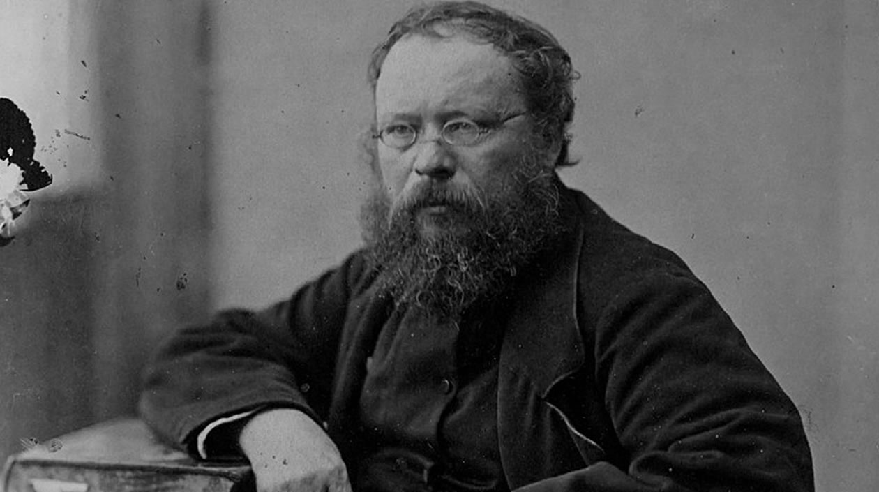 Pierre Joseph Proudhon, el anarquista francés que le advirtió a Marx que no creara una nueva religión fanática en 1846.