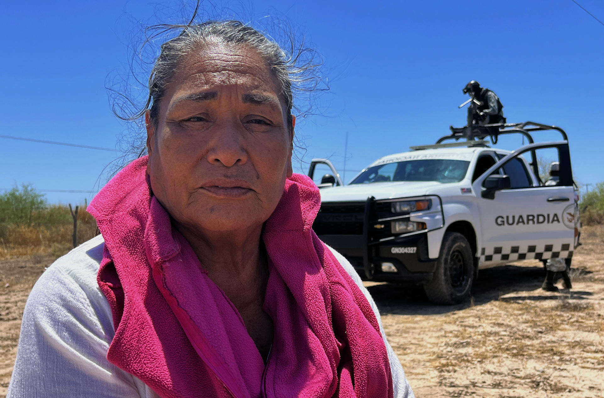 Guadalupe Escobar, integrante el colectivo Madres Buscadoras de Sonora