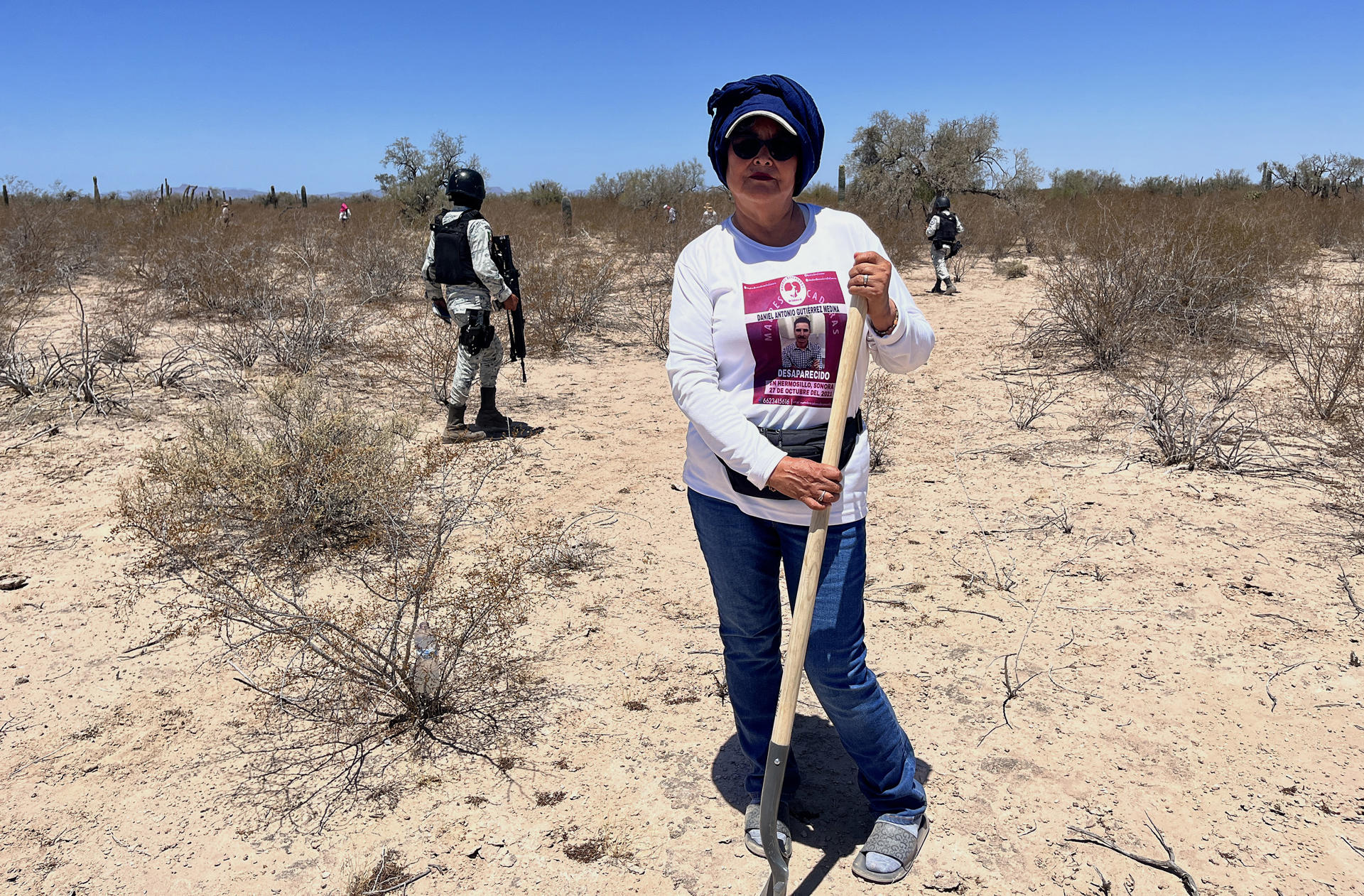 Norma Alicia Medina, del colectivo Madres Buscadoras de Sonora