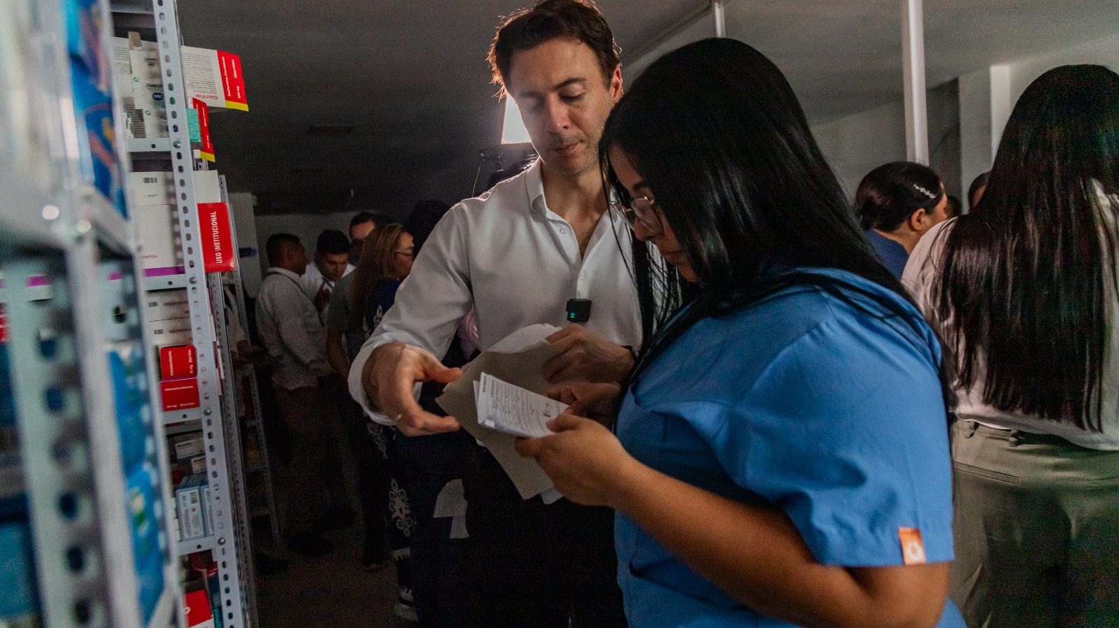 El supersalud en un dispensador de medicamentos, en Barranquilla