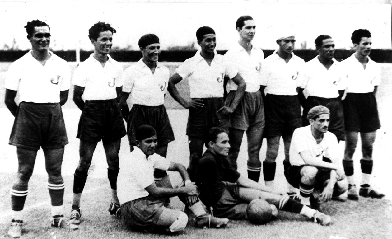 Juventud Junior, nombre del equipo en 1929. Julio Torres, Roberto Meléndez y José Escorcia, entre sus integrantes.