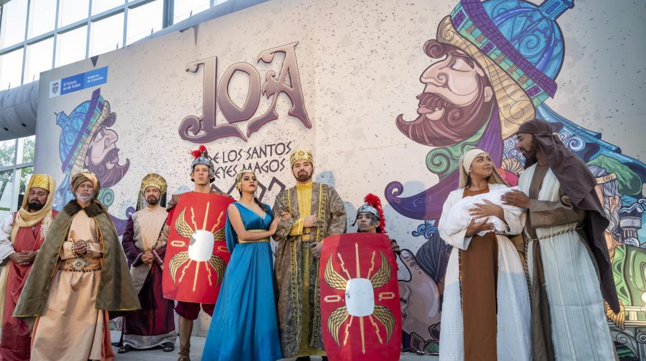 Imágenes de la Loa de los Santos Reyes Magos en Baranoa.