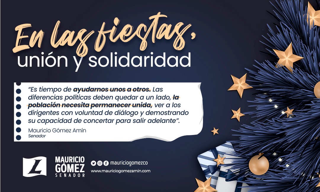 Mensaje por fiestas decembrinas