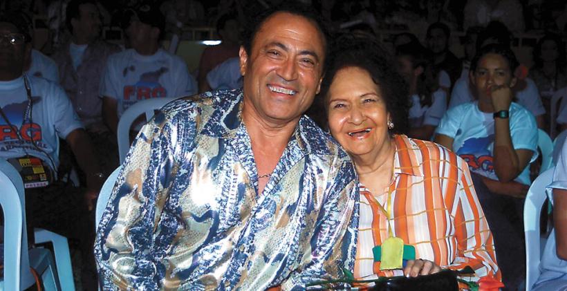 Los pilares de la emblemática canción 'Mi vieja Barranquilla': Nelson Henríquez, el intérprete, y Esthercita Forero, la compositora.