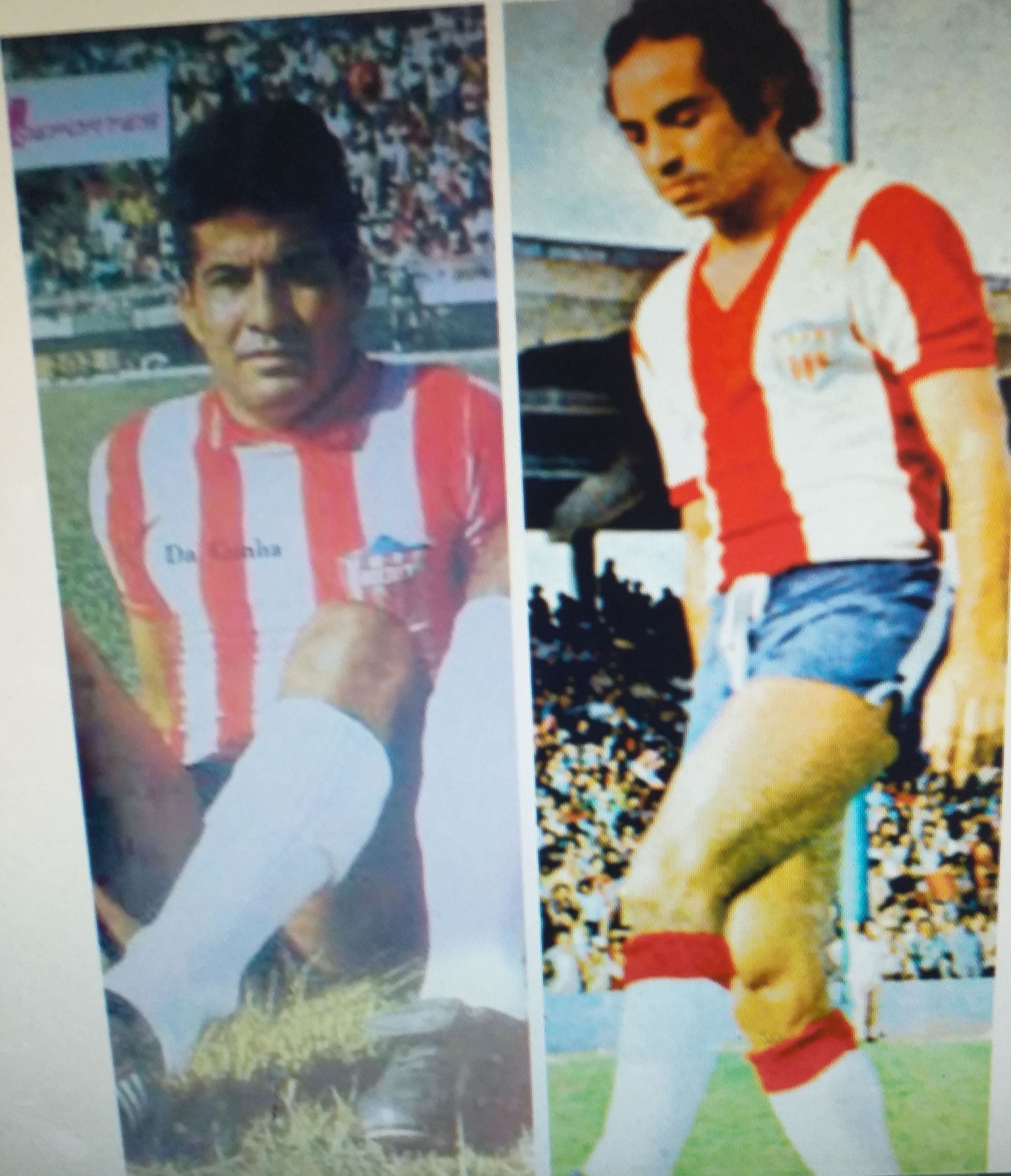 Dida y Víctor Ephanor, considerados los dos mas grandes ídolos que ha tenido la hincada del Junior