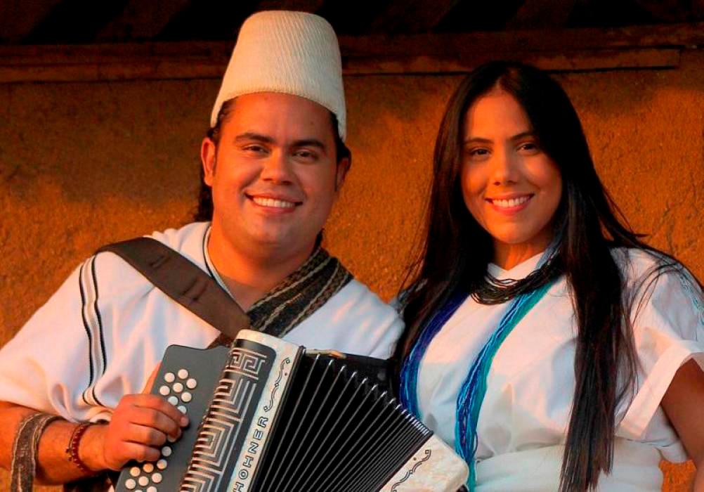 Rey vallenato José Ricardo Villafañe y su exnovia Nahomis Viana