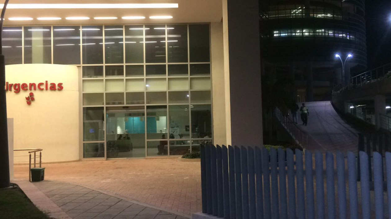 Los lesionados fueron atendidos en la Clínica Portoazul.