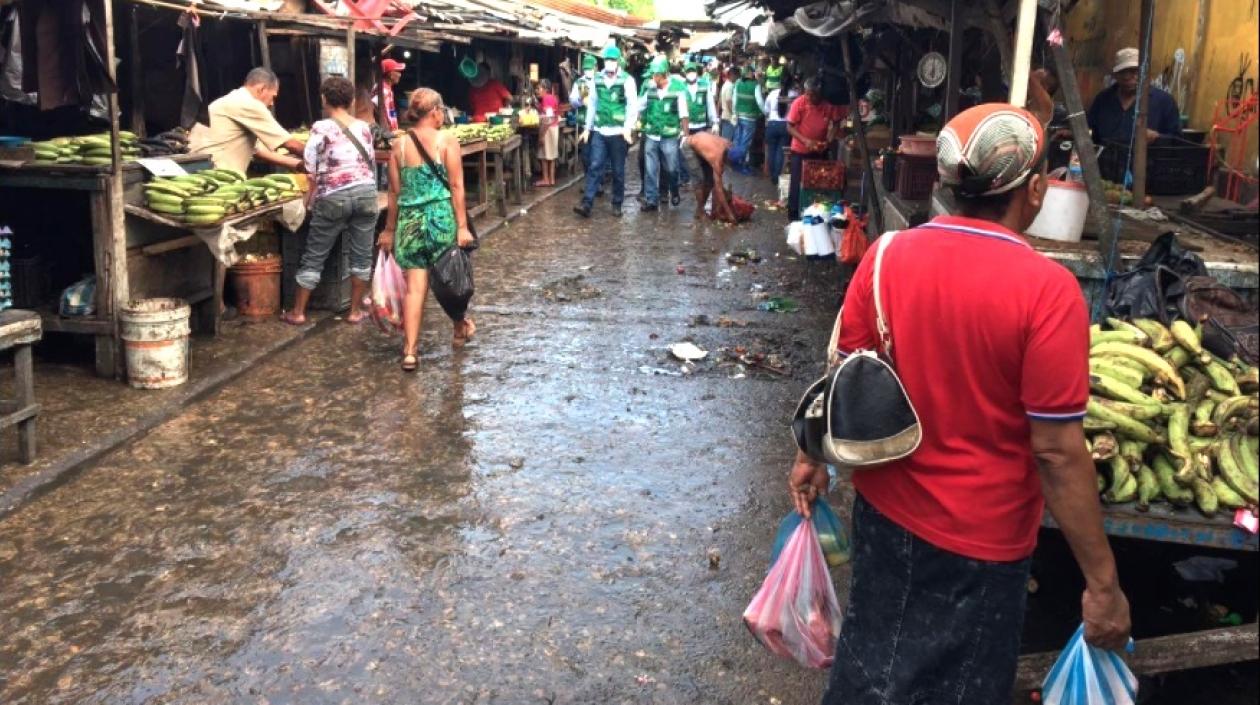 Vía despejada luego de los operativos.