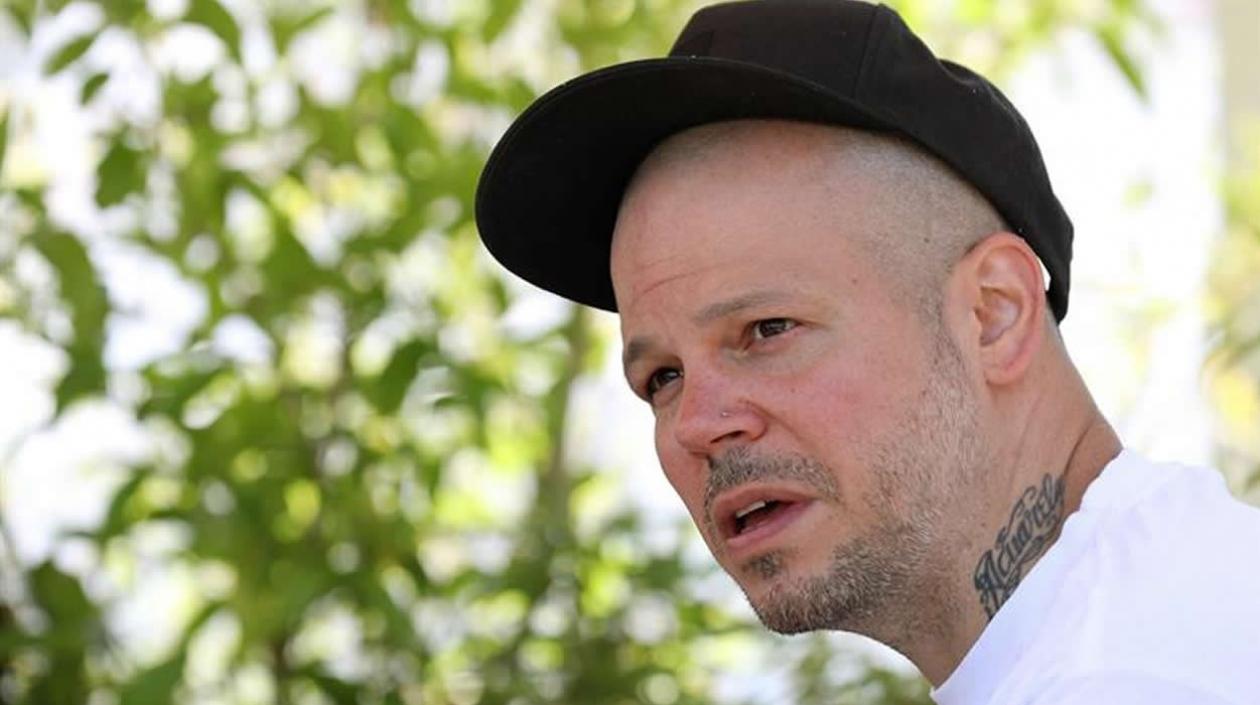 El cantante y compositor puertoriqueño René Pérez Joglar, conocido como "Residente"