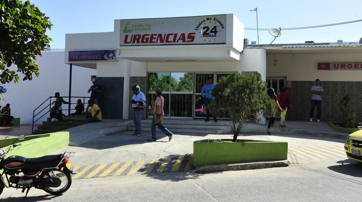 La víctima mortal falleció en la Clínica Campbell.