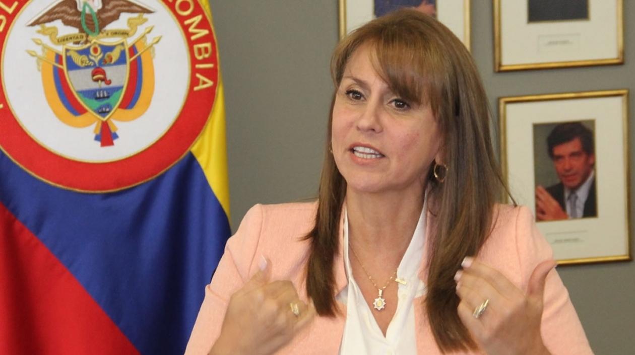 Griselda Restrepo, ministra de Trabajo