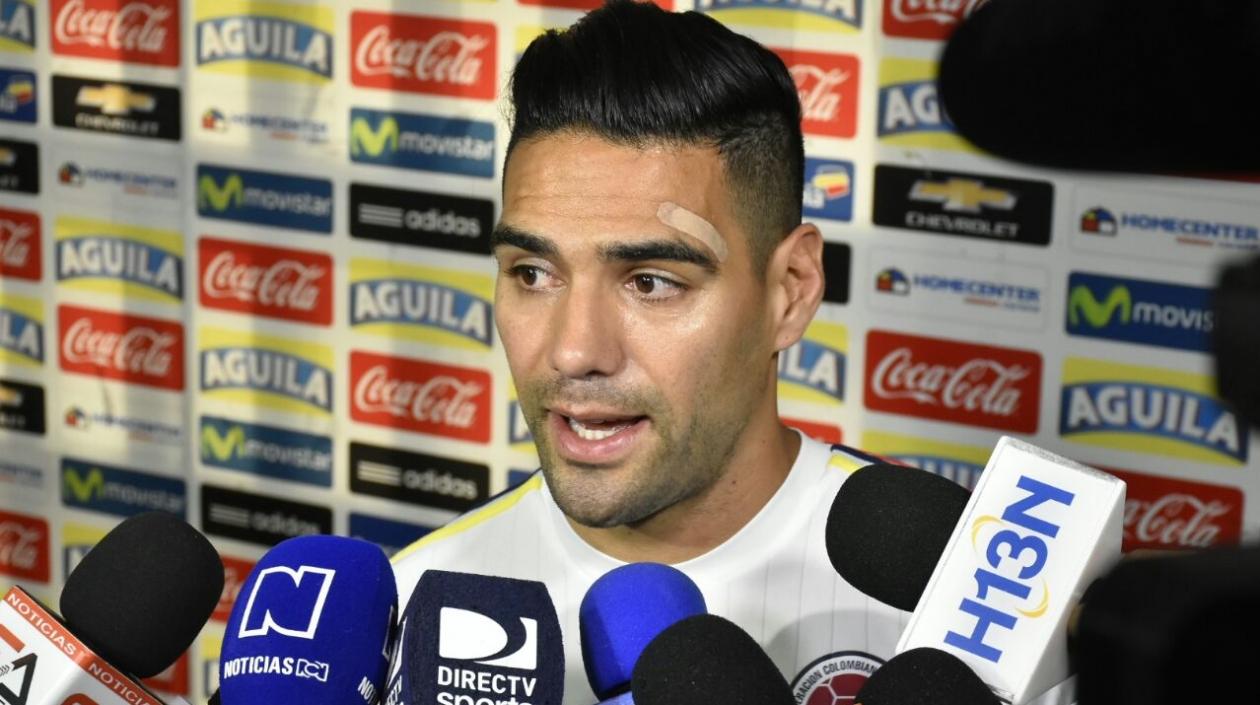 Radamel Falcao García, atacante colombiano.