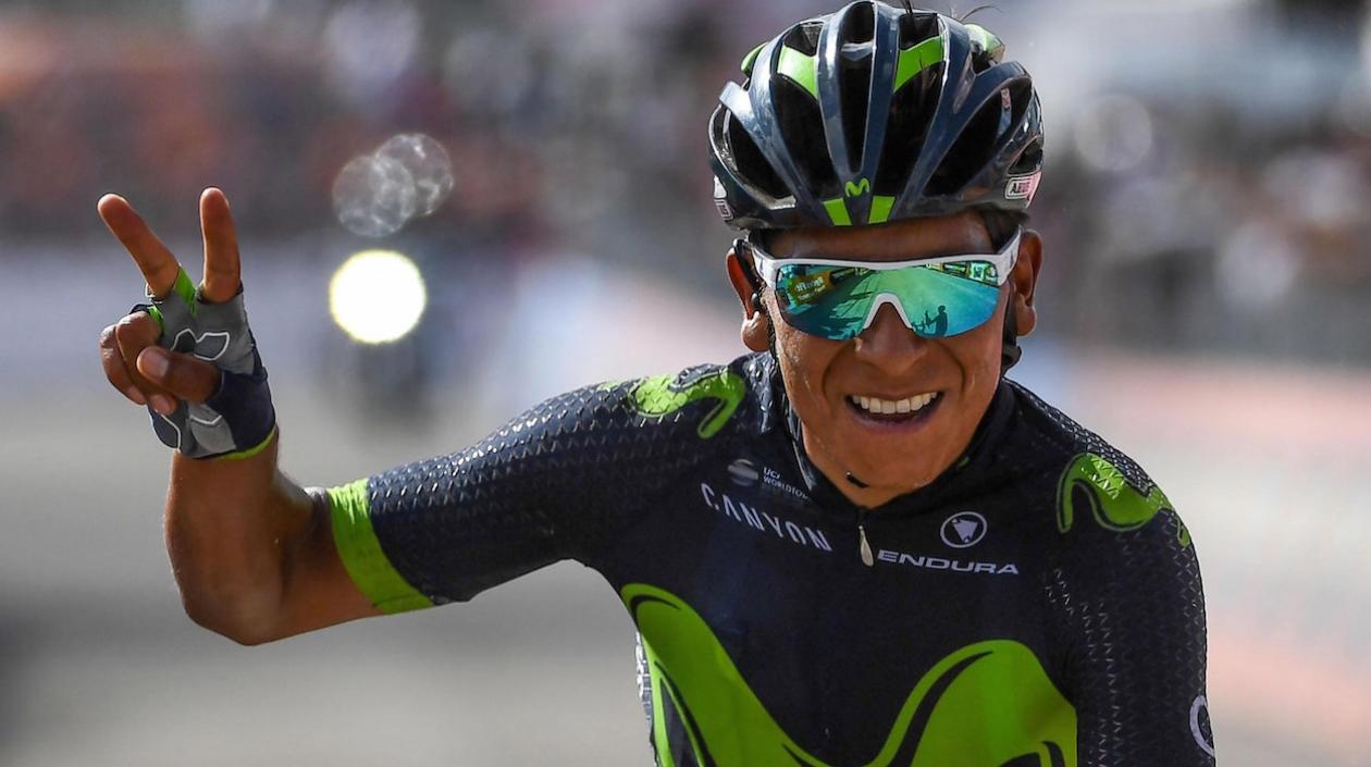 Nairo Quintana, ciclista colombiano. 