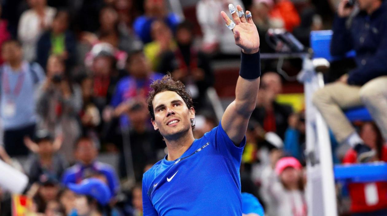 Rafael Nadal, tenista español. 