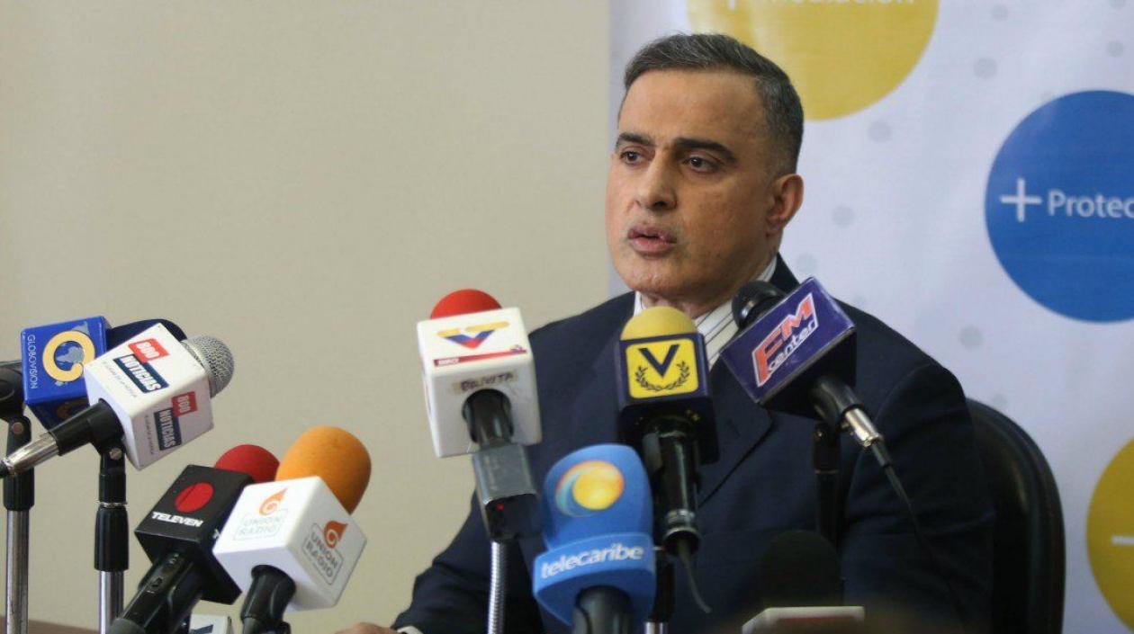 Tarek Saab, fiscal de Venezuela.