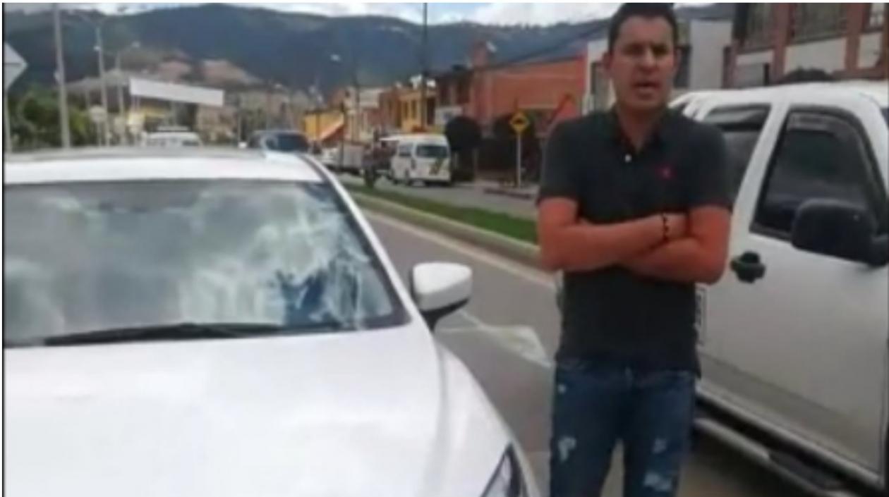  Juan Camilo García Tobasia, el hombre implicado en el hecho en Cajicá.