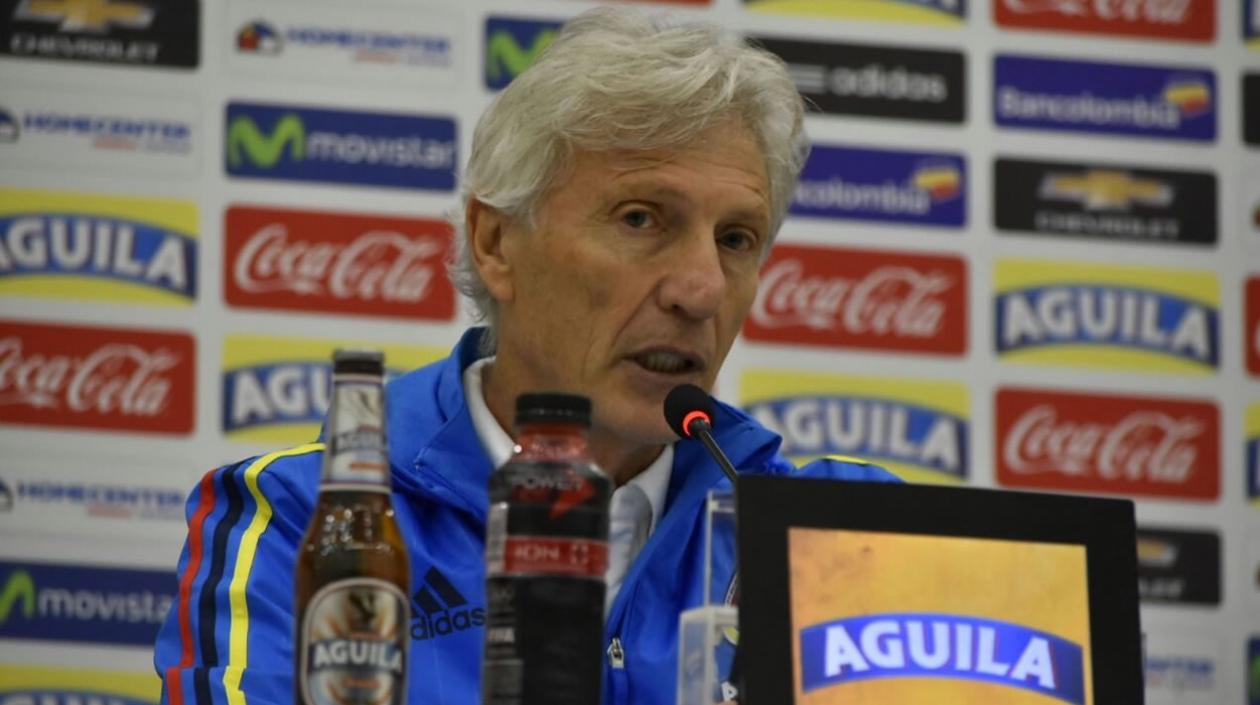 José Néstor Pékerman, técnico de Colombia.