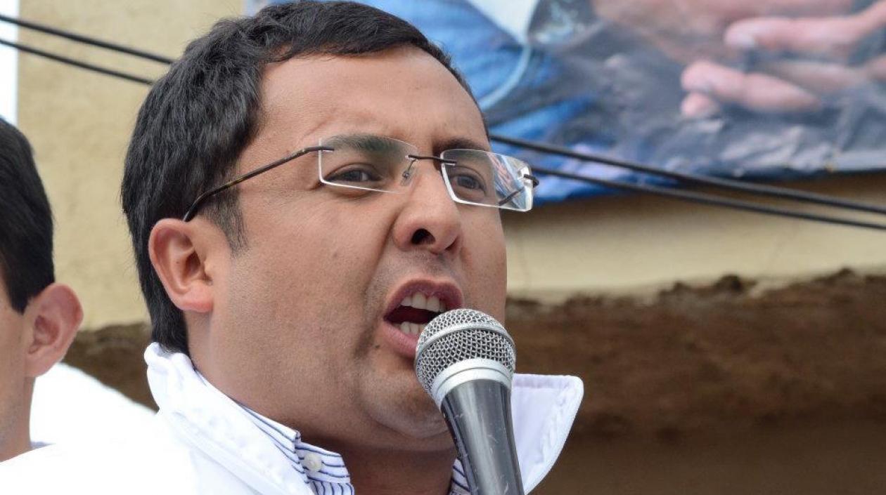 Juan Carlos Granados, exgobernador de Boyacá.