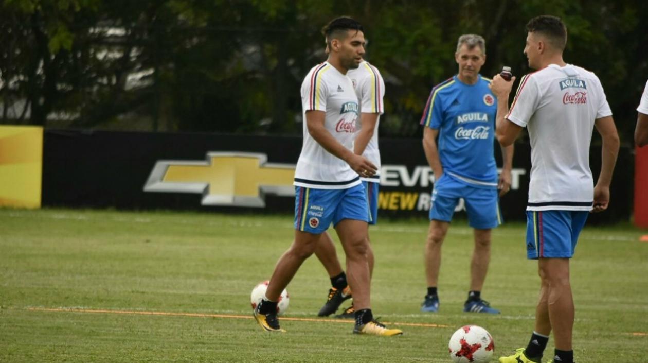 Falcao García comandará el ataque de Colombia.