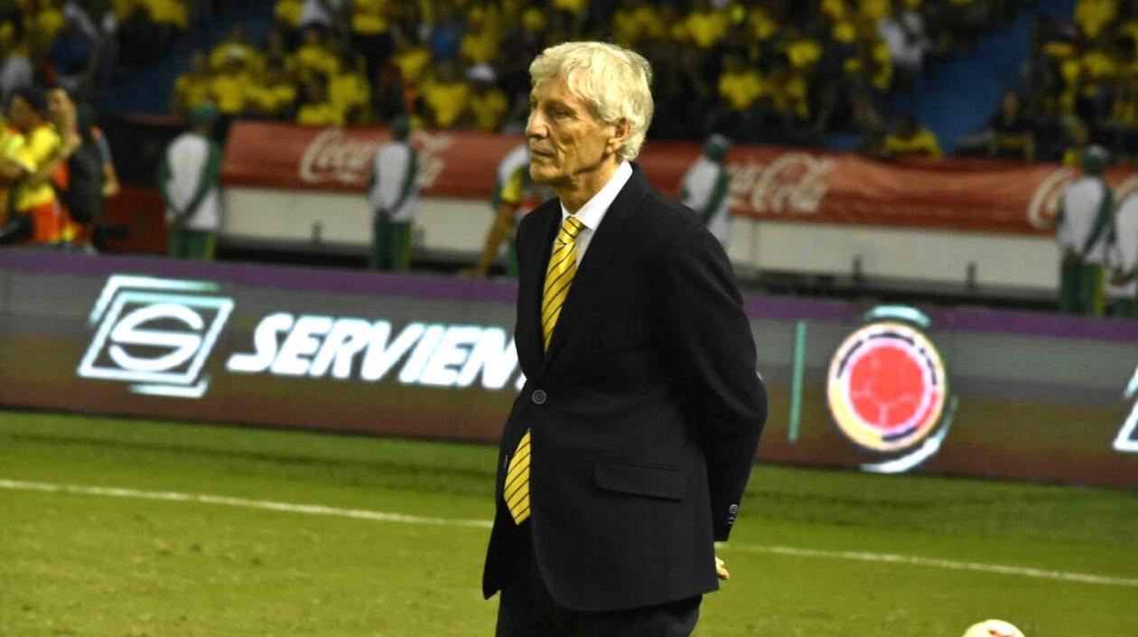 José Néstor Pékerman, DT de la Selección Colombia.