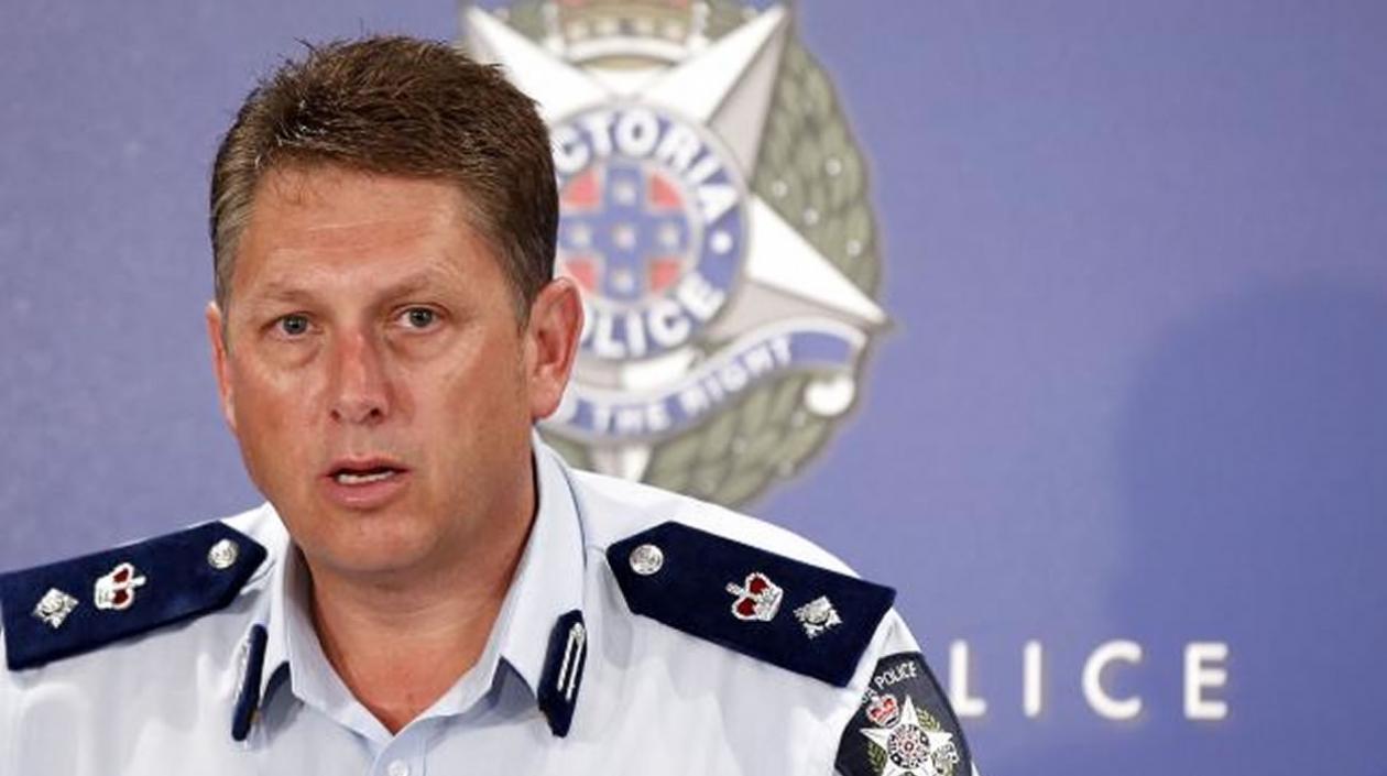 El comandante en funciones del Comando contra el Crimen de Victoria, Peter de Santo