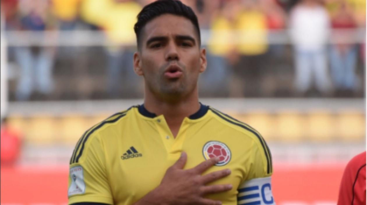 Radamel Falcao García, jugador colombiano.