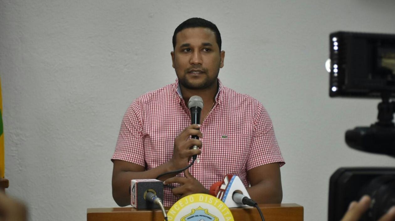 Óscar David Galán fue elegido presidente del Concejo de Barranquilla para el próximo periodo.