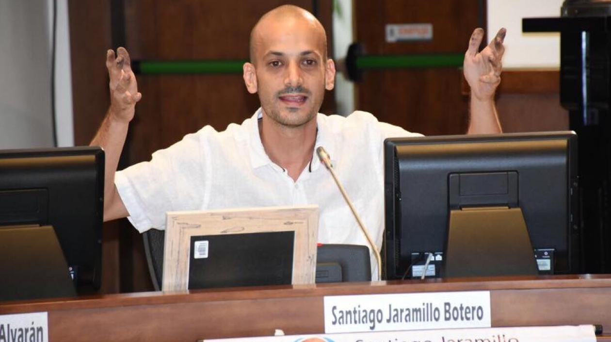 Santiago Jaramillo Botero, concejal de Medellín.