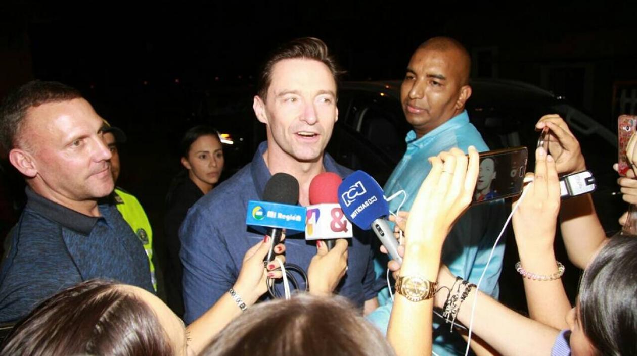 Hugh Jackman, conocido por su papel de "Wolverine".