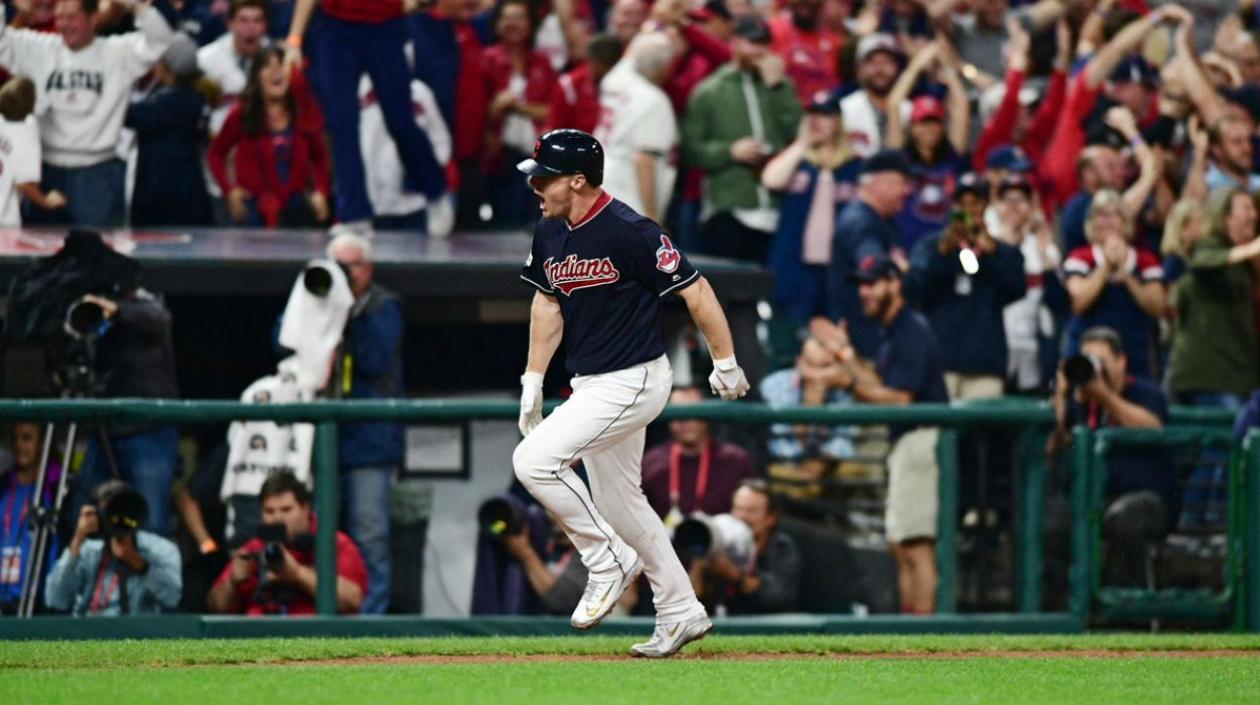 Los Indios dejaron en el campo a los Yankees. 