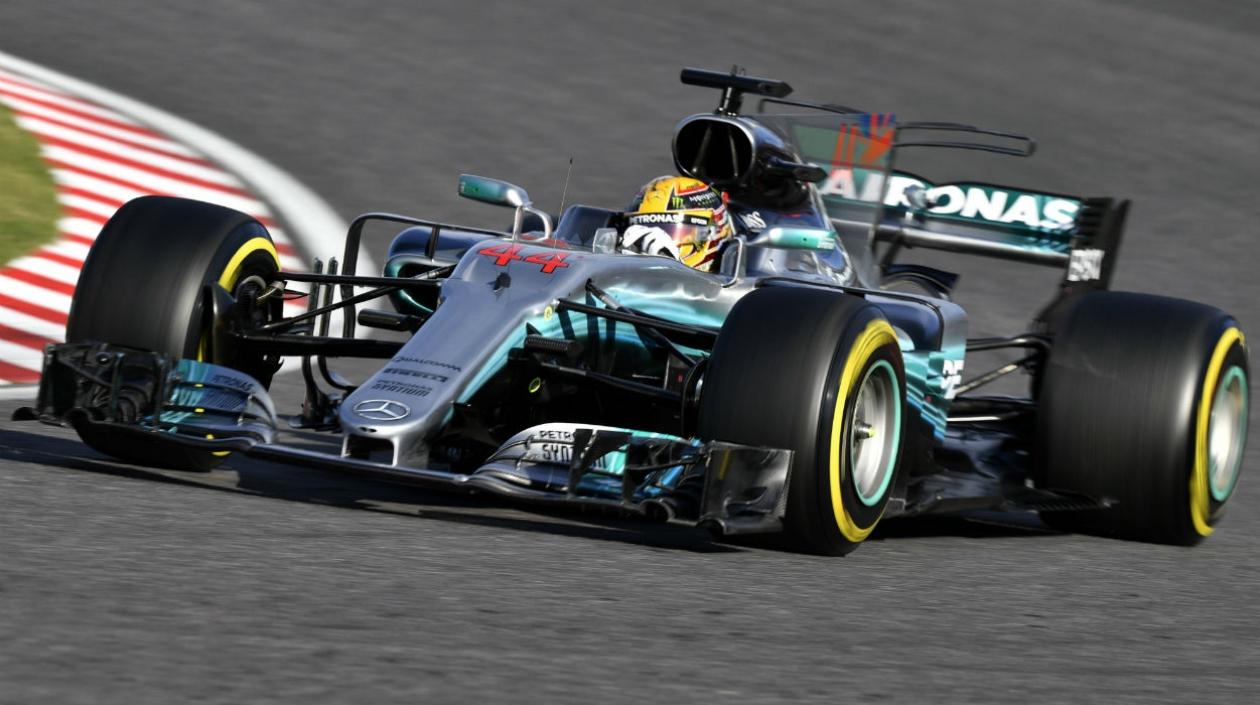 Lewis Hamilton, corredor británico. 