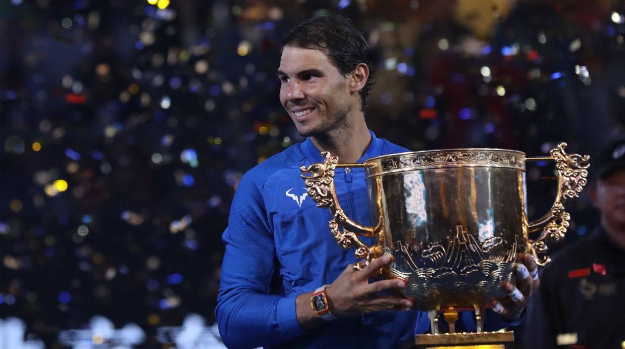 Rafael Nadal, tenista español. 