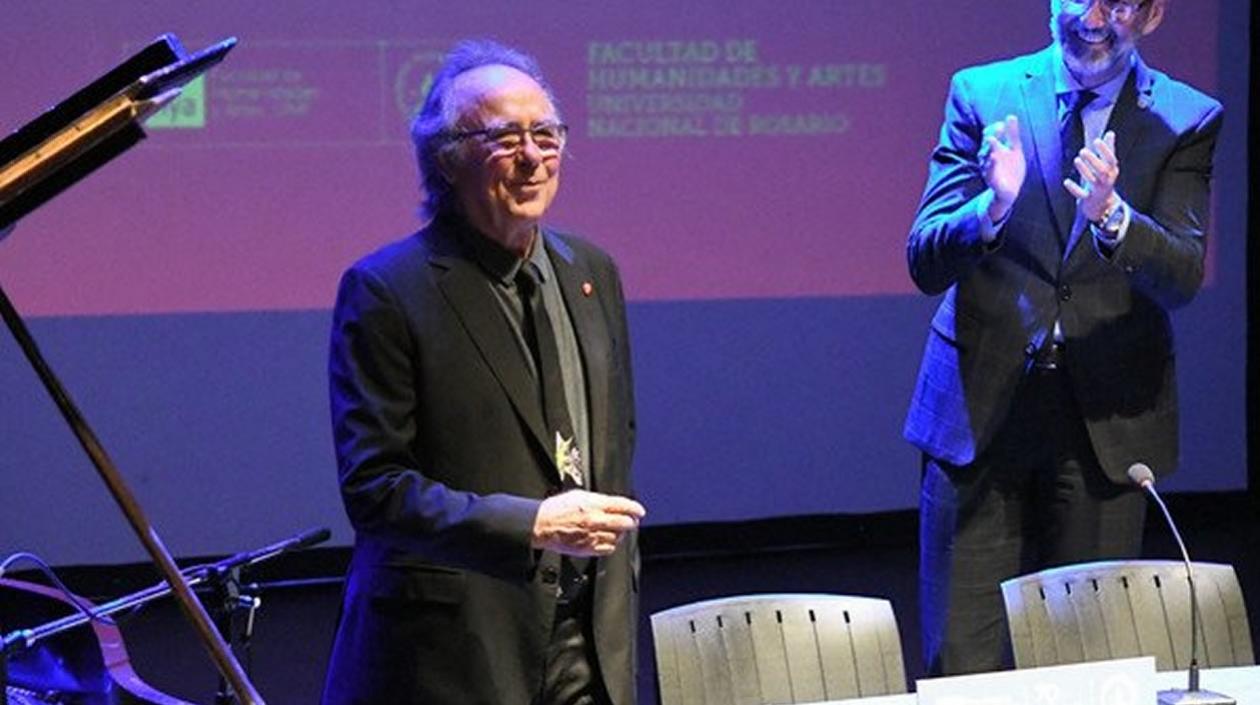 El cantante Joan Manuel Serrat