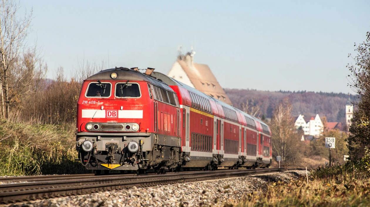 Un tren como este fue el que transportó a los africanos. 